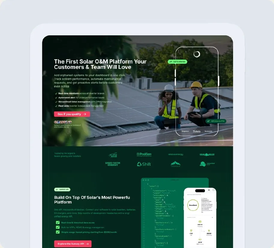 Sunvoy website